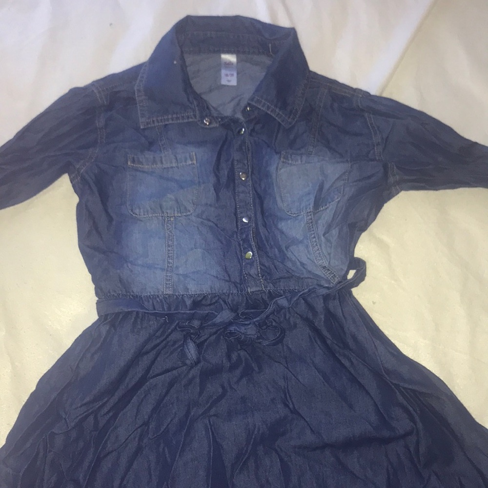 Blue jean dress